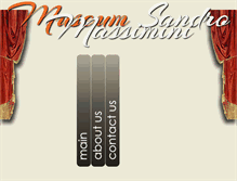 Tablet Screenshot of museosandromassimini.com